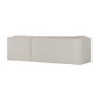Cream Chenille 4 Seater Modular Chaise L-Shape Corner Sofa - Cameron