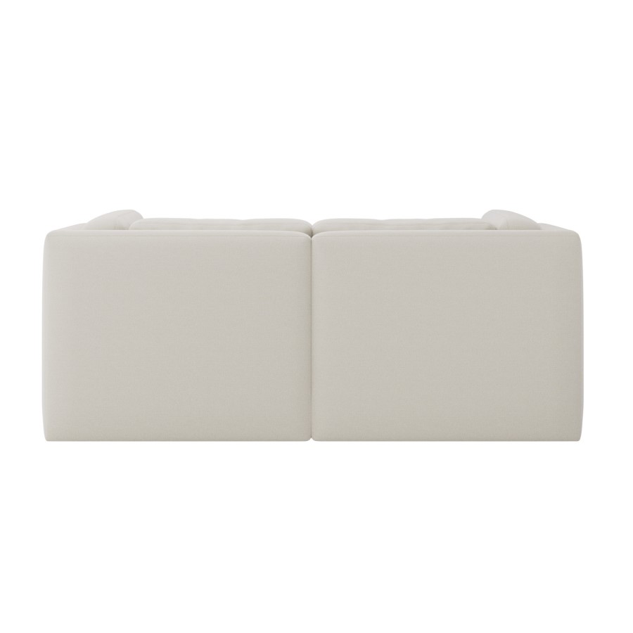 Cream Chenille 3 Seater Modular Sofa - Cameron
