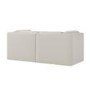 Cream Chenille 3 Seater Modular Sofa - Cameron