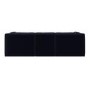 Navy Blue Chenille 4 Seater Modular Sofa - Cameron