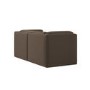 Brown Chenille 3 Seater Modular Sofa - Cameron