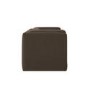 Brown Chenille 3 Seater Modular Sofa - Cameron