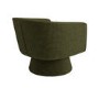 Green Boucle Swivel Accent Chair - Cairo
