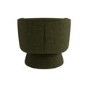Green Boucle Swivel Accent Chair - Cairo