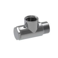 Elego Dual Fuel T Piece Chrome