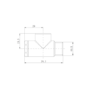 Elego Dual Fuel T Piece White