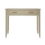 Light Wood Dressing Table with 2 Drawers - Delilah 