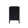 Black Office Desk with Drawers - Delilah 