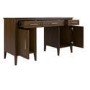Walnut Office Desk with Drawers - Delilah 