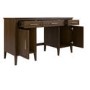 Walnut Office Desk with Drawers - Delilah 
