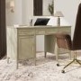 Light Wood Office Desk with Drawers - Delilah 