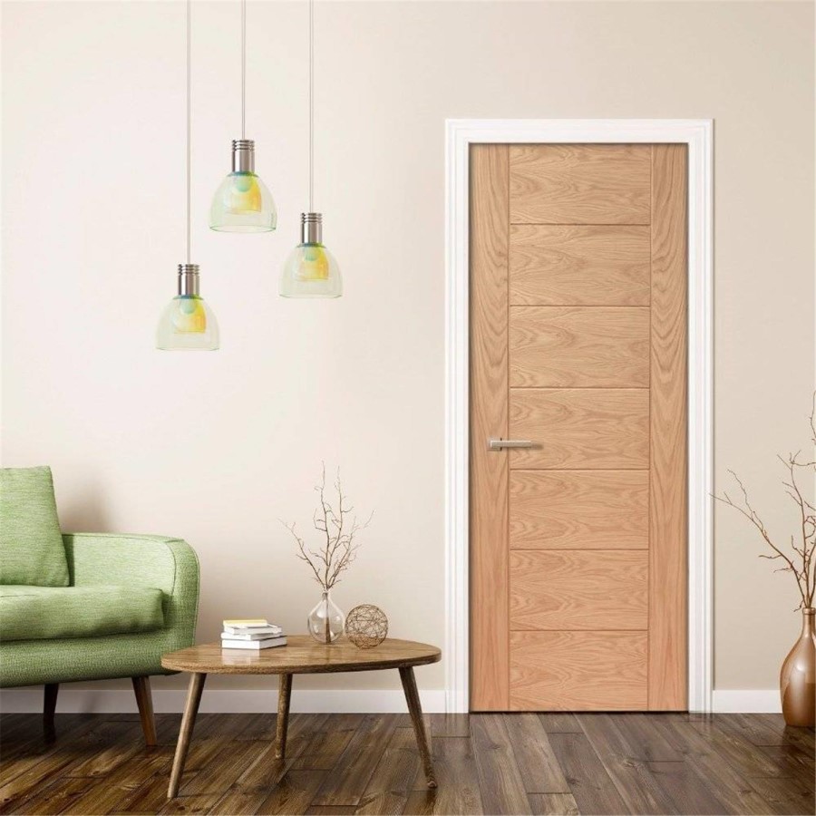 Internal Oak Door - Unfinished - 1981 x 762 x 35mm - Palermo Essential - XL Joinery