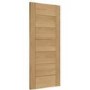 Internal Oak FD30 Fire Door - Unfinished - 2040 x 626 x 44mm - Palermo Essential - XL Joinery