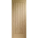 EOSUF18 Internal Oak Cottage Door - Unfinished - 1981 x 457 x 35mm - Suffolk Essential - XL Joinery