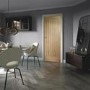 Internal Oak Cottage FD30 Fire Door - Unfinished - 1981 x 762 x 44mm - Suffolk Essential - XL Joinery