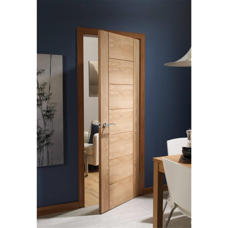 Internal Oak Door - Pre-Finished - 1981 x 533 x 35mm - Palermo Essential - XL Joinery