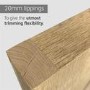 Internal Oak Door - Pre-Finished - 1981 x 762 x 35mm - Palermo Essential - XL Joinery