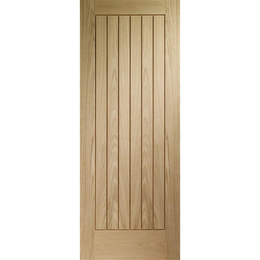 Internal Oak Cottage FD30 Fire Door - Pre-Finished - 1981 x 762 x 44mm - Suffolk Essential - XL Joinery