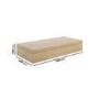 560mm Wood Effect Wall Hung Floating Vanity Shelf - Evora