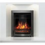 Flare By Be Modern Ember Black Nickle Inset Electric Fireplace