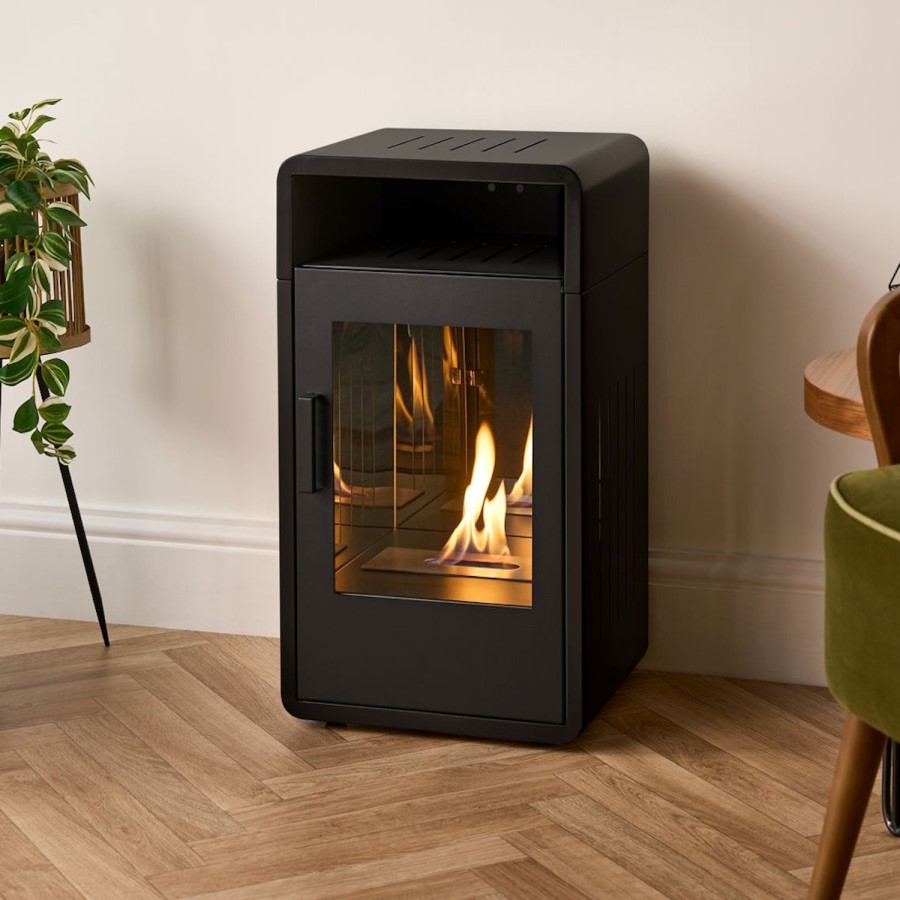 Bioethanol Wood Burning-Style Flueless Stove - Adam Bellini