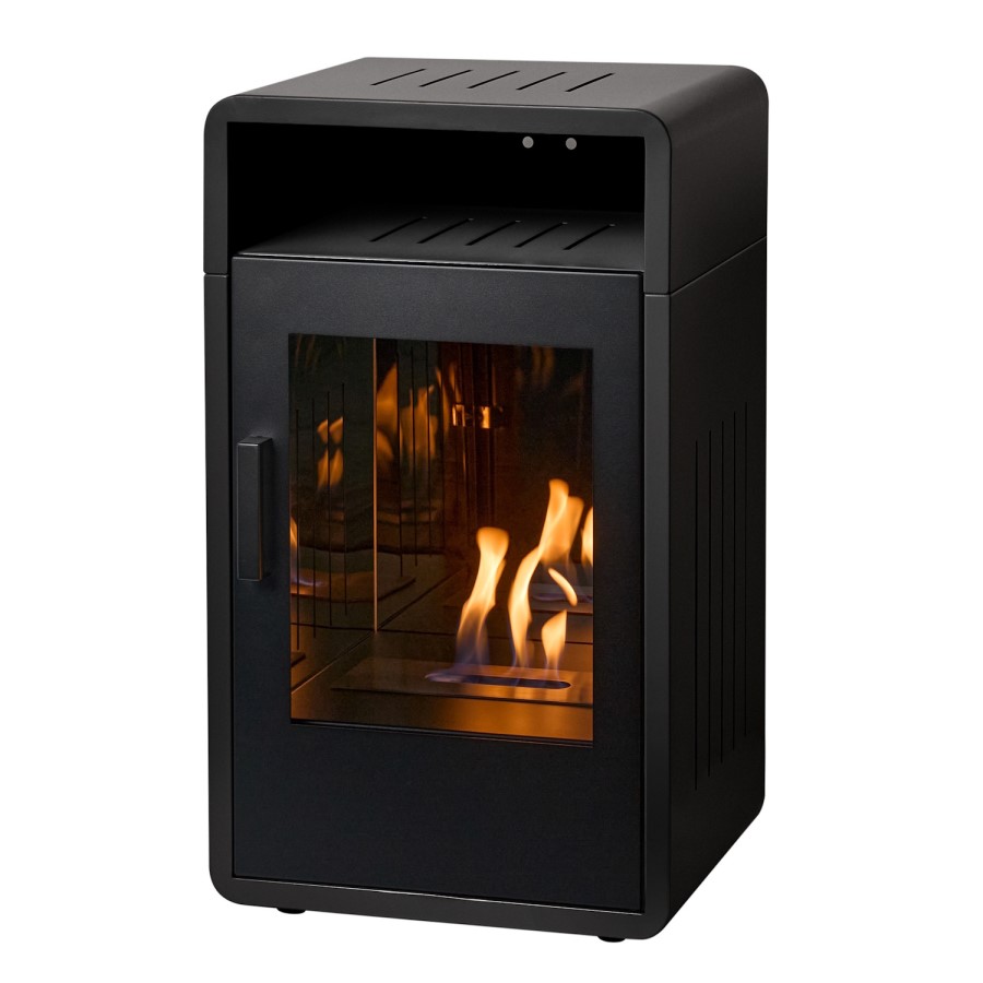 Bioethanol Wood Burning-Style Flueless Stove - Adam Bellini