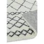 Moroccan Style Cream & Grey Runner Rug - 240 x 80 cm - Alto