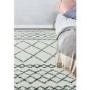Moroccan Style Cream & Grey Runner Rug - 240 x 80 cm - Alto