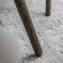 ONLY OPENED - Siya Small Square Smoked Dining Table - Caspian House
