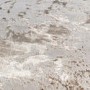 Large Beige Rug with Marble Effect - 340 x 240 cm - Strata - Aurora