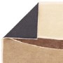 Brown Rug with Collage Design - 230 x 160 cm - Hessian - Horizon