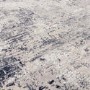 Large Distressed Navy Rug - 340 x 240 cm - Border - Kuza