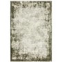 Large Distressed Green Rug - 340 x 240 cm - Border - Kuza