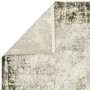 Large Distressed Green Rug - 340 x 240 cm - Border - Kuza