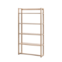 Dark Oak Smoke Craft Open Display Unit - Gallery