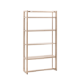 Dark Oak Smoke Craft Open Display Unit - Gallery