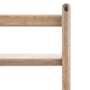 Dark Oak Smoke Craft Open Display Unit - Gallery
