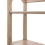 Dark Oak Smoke Craft Open Display Unit - Gallery