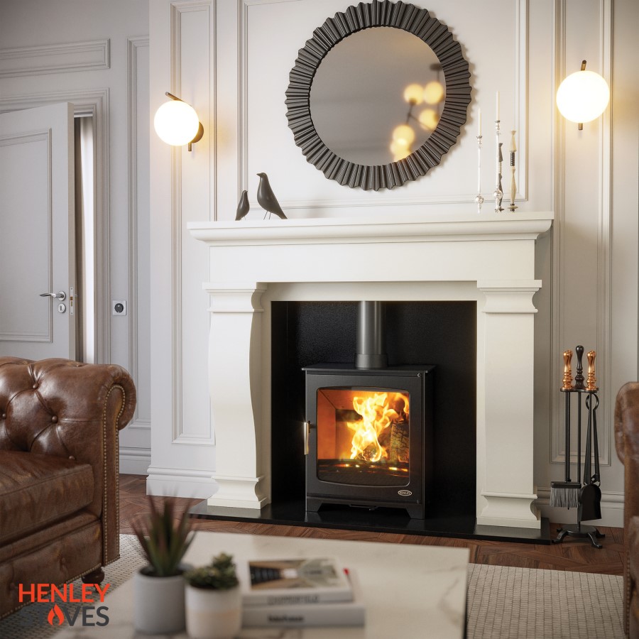 Henley Hazelwood Landscape 5kW Wood Burning Stove
