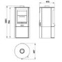 Henley Geneva Logstore 5kW Wood Burning Stove