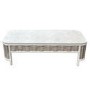 5 Seater Beige Rattan Garden Sofa and Armchair Set with Coffee Table