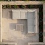 5 Seater Beige Aluminium Garden Corner Sofa Set with Matching Coffee Table