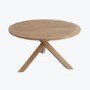 4 Seater Teak Round Outdoor Dining Table