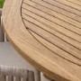 4 Seater Teak Round Outdoor Dining Table