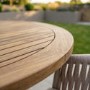 4 Seater Teak Round Outdoor Dining Table
