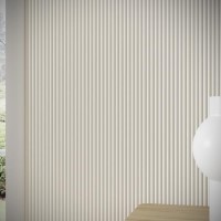 Paintable Mini Fluted Wall Panel - 240cm x 60cm - Delamere