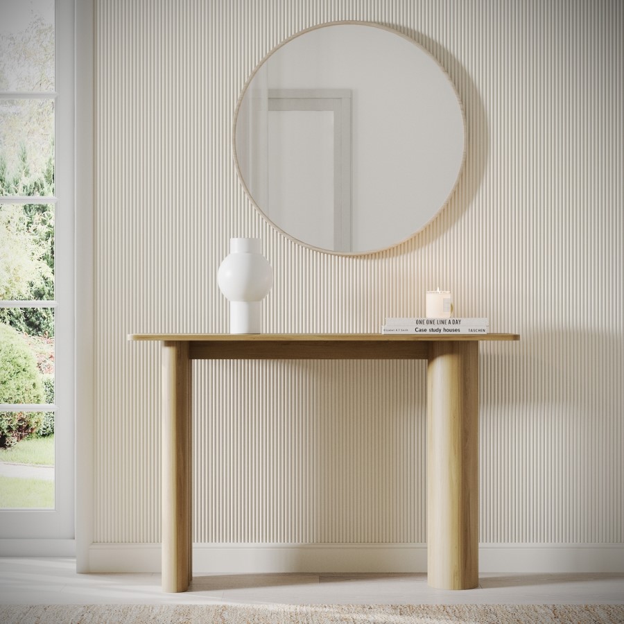 Paintable Mini Fluted Wall Panel - 240cm x 60cm - Delamere