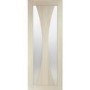 Internal Oak Glazed Door with Frosted Glass - Unfinished - 1981 x 838 x 35mm - Verona - XL Joinery