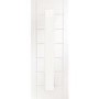 Internal White Primed Glazed 1-Light Door with Clear Glass - 1981 x 762 x 35mm - Palermo - XL Joinery