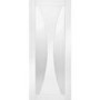 Internal White Primed Glazed Door with Clear Glass - 1981 x 838 x 35mm - Verona - XL Joinery